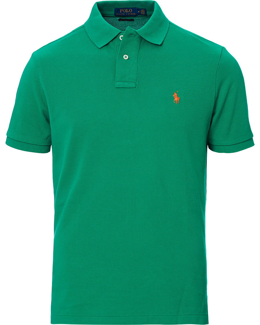 Homme | Polos | Polo Ralph Lauren | Custom Slim Fit Polo Chroma Green