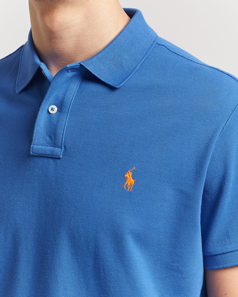 Homme | Polos | Polo Ralph Lauren | Custom Slim Fit Polo New Iris Blue