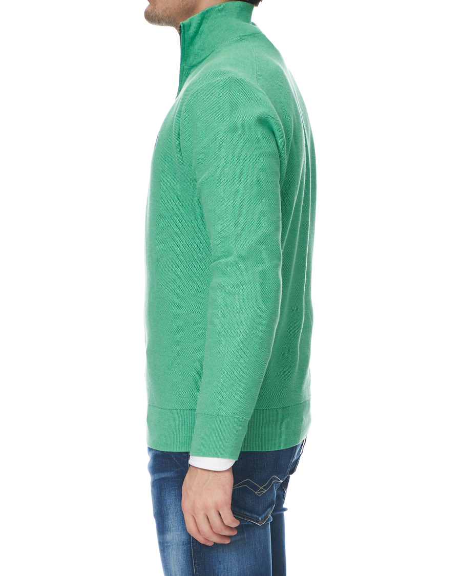 Homme | Pulls Et Tricots | Polo Ralph Lauren | Texture Half Zip Green Heather