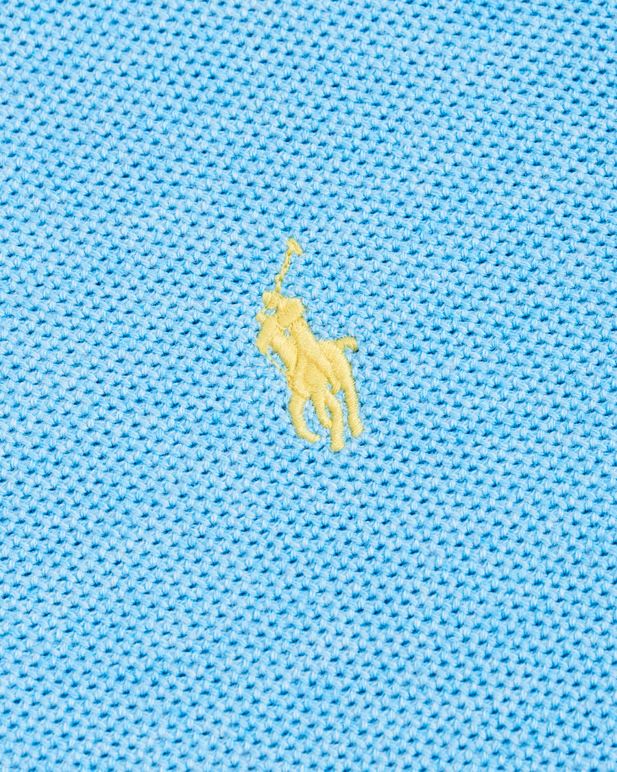 Heren | Truien | Polo Ralph Lauren | Texture Half Zip Light Blue Heather