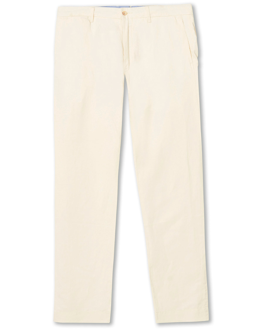 Homme | Pantalons | Polo Ralph Lauren | Newport Linen Trousers Andover Cream