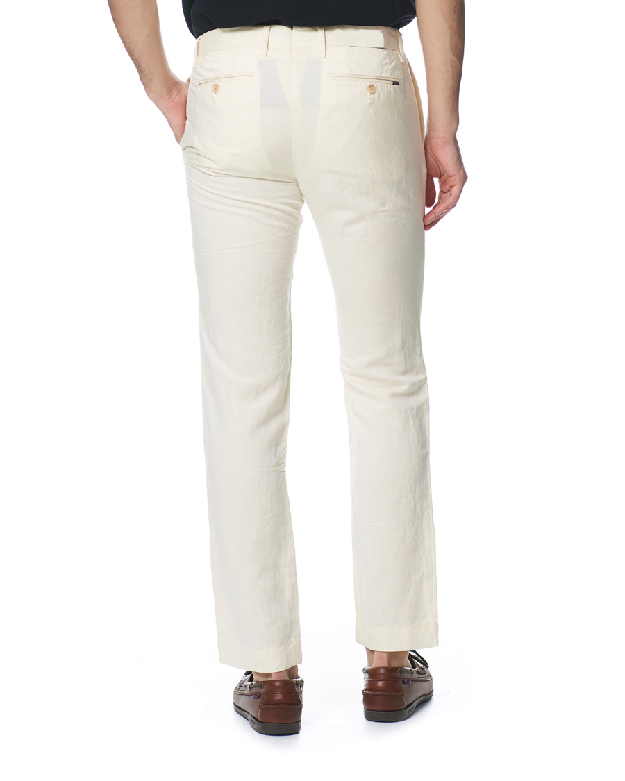 Homme | Pantalons | Polo Ralph Lauren | Newport Linen Trousers Andover Cream