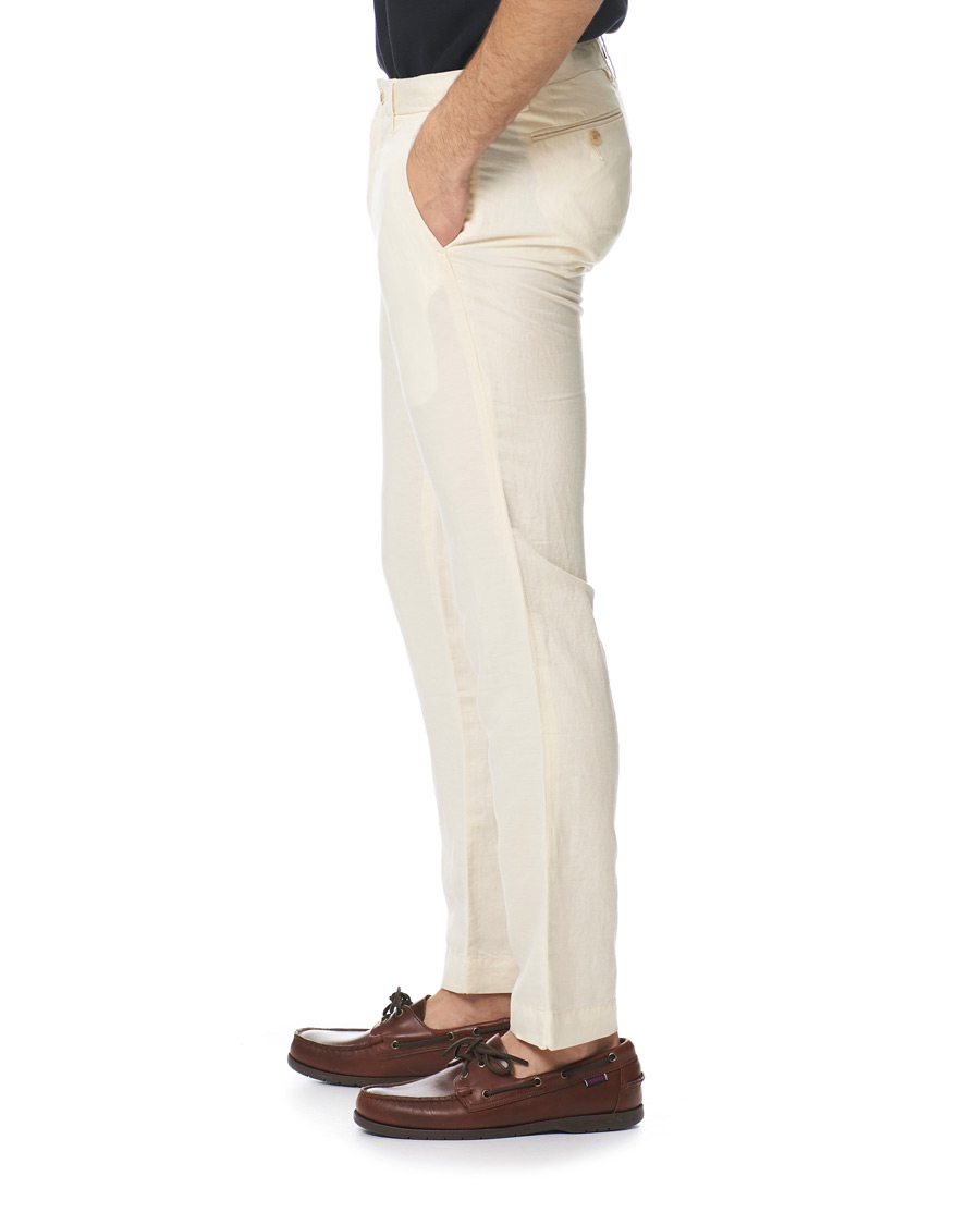 Homme | Pantalons | Polo Ralph Lauren | Newport Linen Trousers Andover Cream