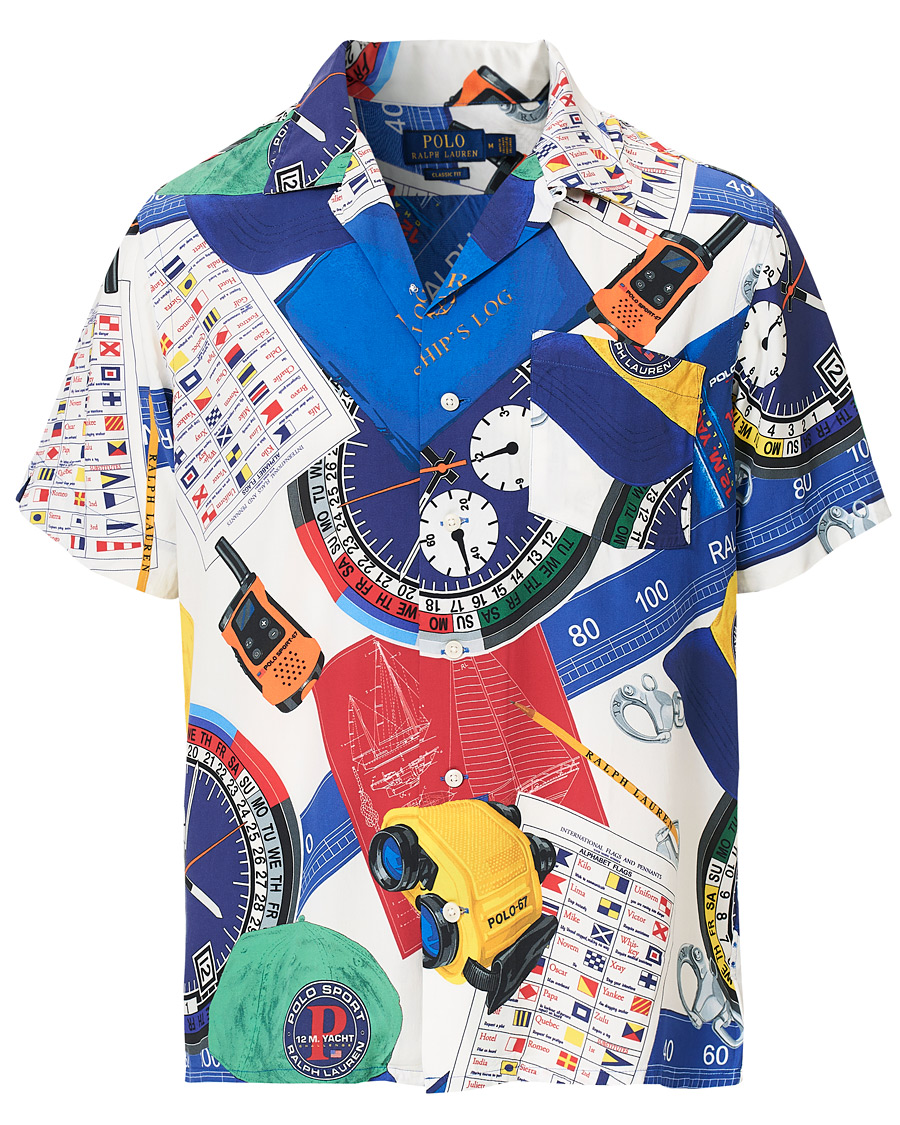 Homme | Chemises | Polo Ralph Lauren | Printed Short Sleeve Camp Collar Shirt Rayson