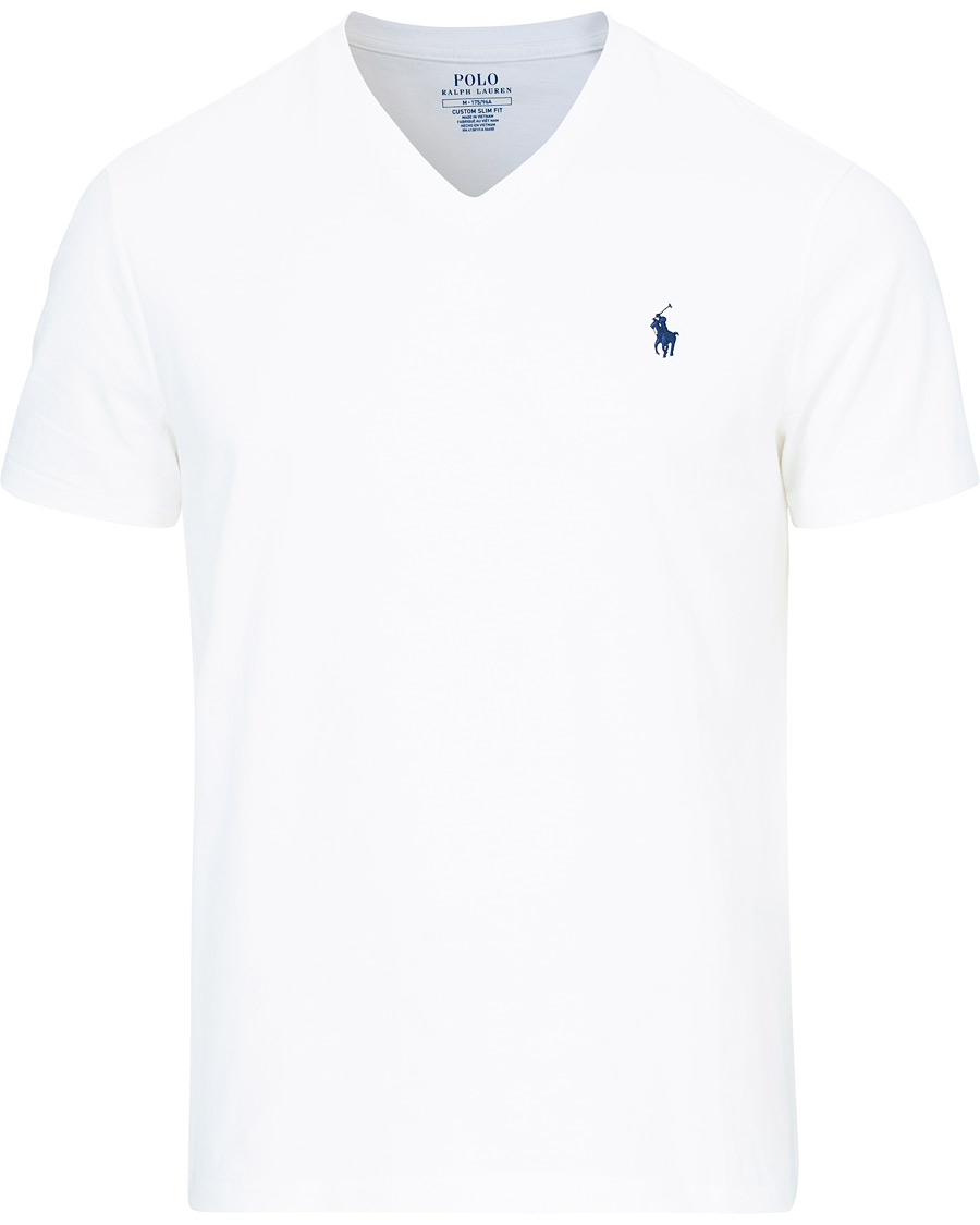 Homme | T-shirts | Polo Ralph Lauren | V-Neck Tee White