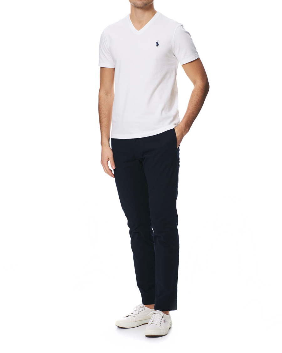 Homme | T-shirts | Polo Ralph Lauren | V-Neck Tee White