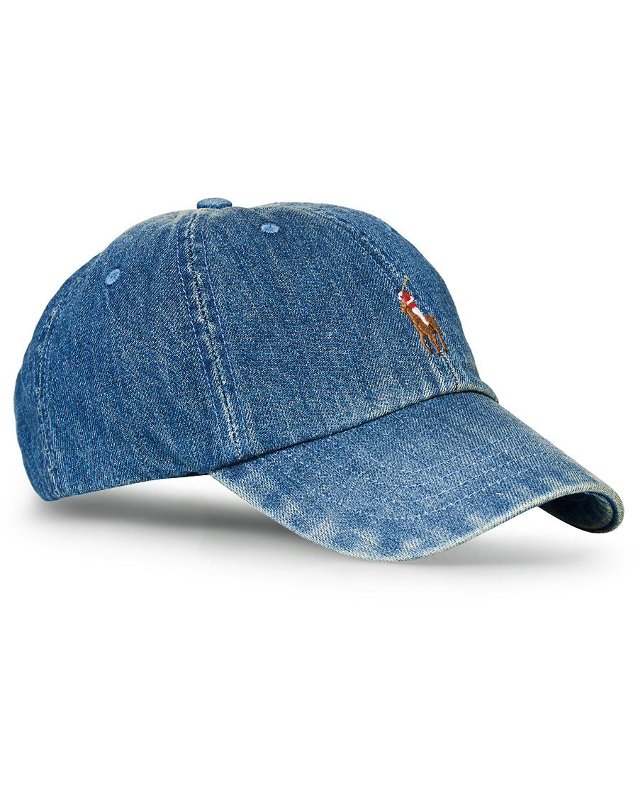 Homme | Polo Ralph Lauren Denim Cap Light Wash Denim | Polo Ralph Lauren | Denim Cap Light Wash Denim