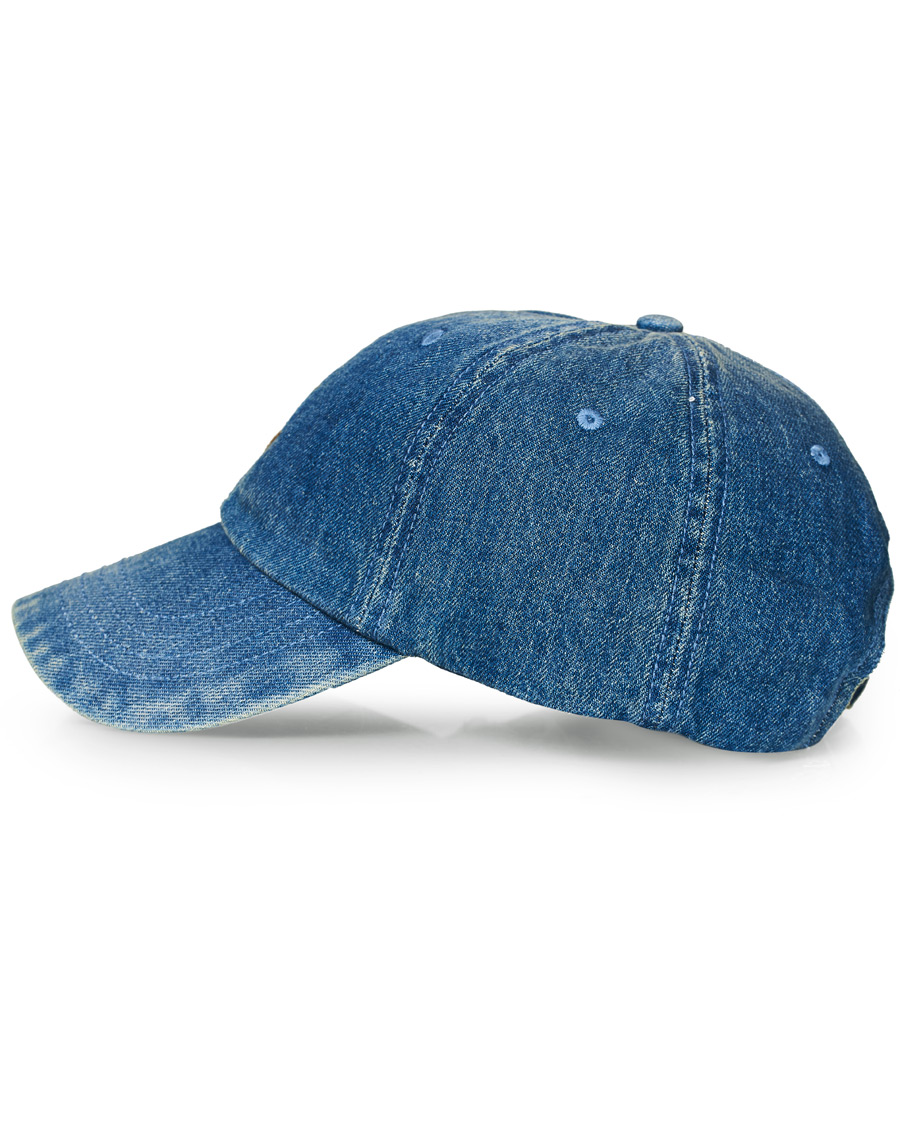 Homme | Polo Ralph Lauren Denim Cap Light Wash Denim | Polo Ralph Lauren | Denim Cap Light Wash Denim