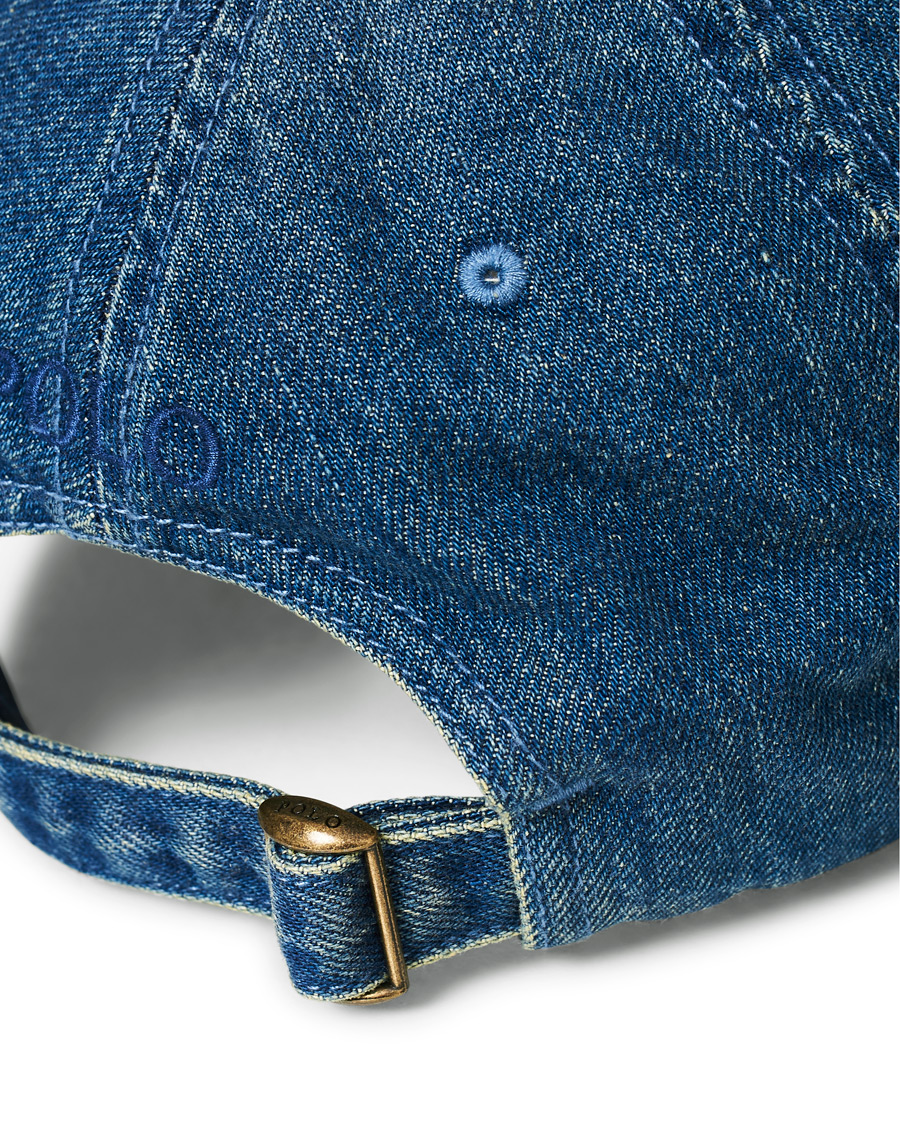 Homme | Polo Ralph Lauren Denim Cap Light Wash Denim | Polo Ralph Lauren | Denim Cap Light Wash Denim