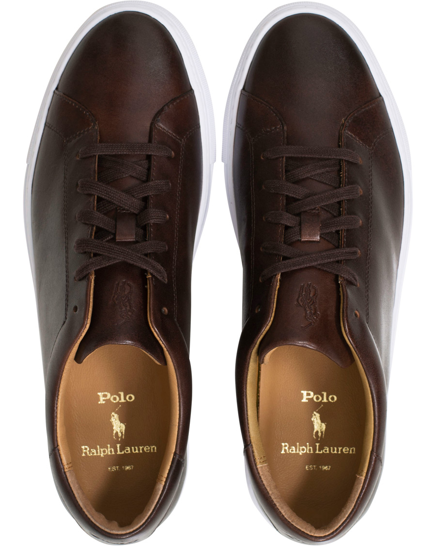 Homme | Polo Ralph Lauren Jermain II Sneaker Brown | Polo Ralph Lauren | Jermain II Sneaker Brown