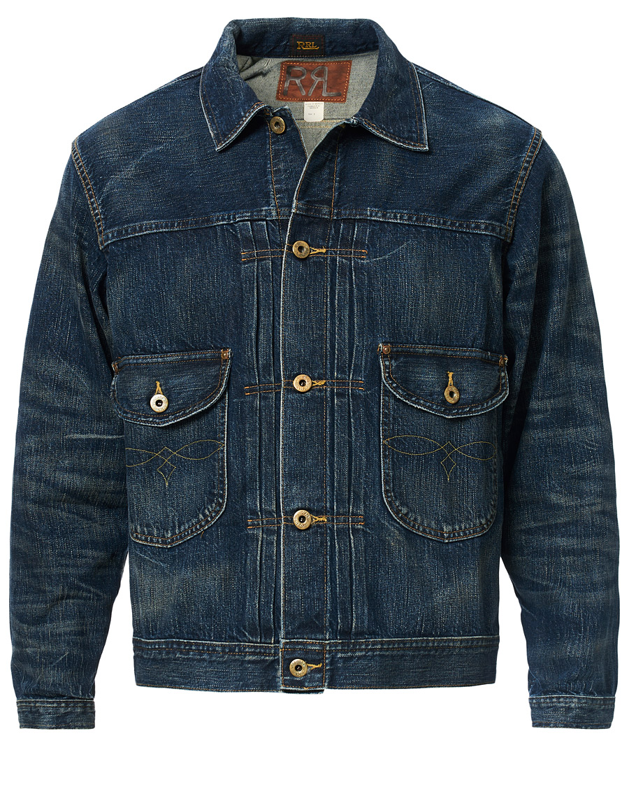 Homme | Manteaux Et Vestes | RRL | Cowboy Denim Jacket Irondale Wash