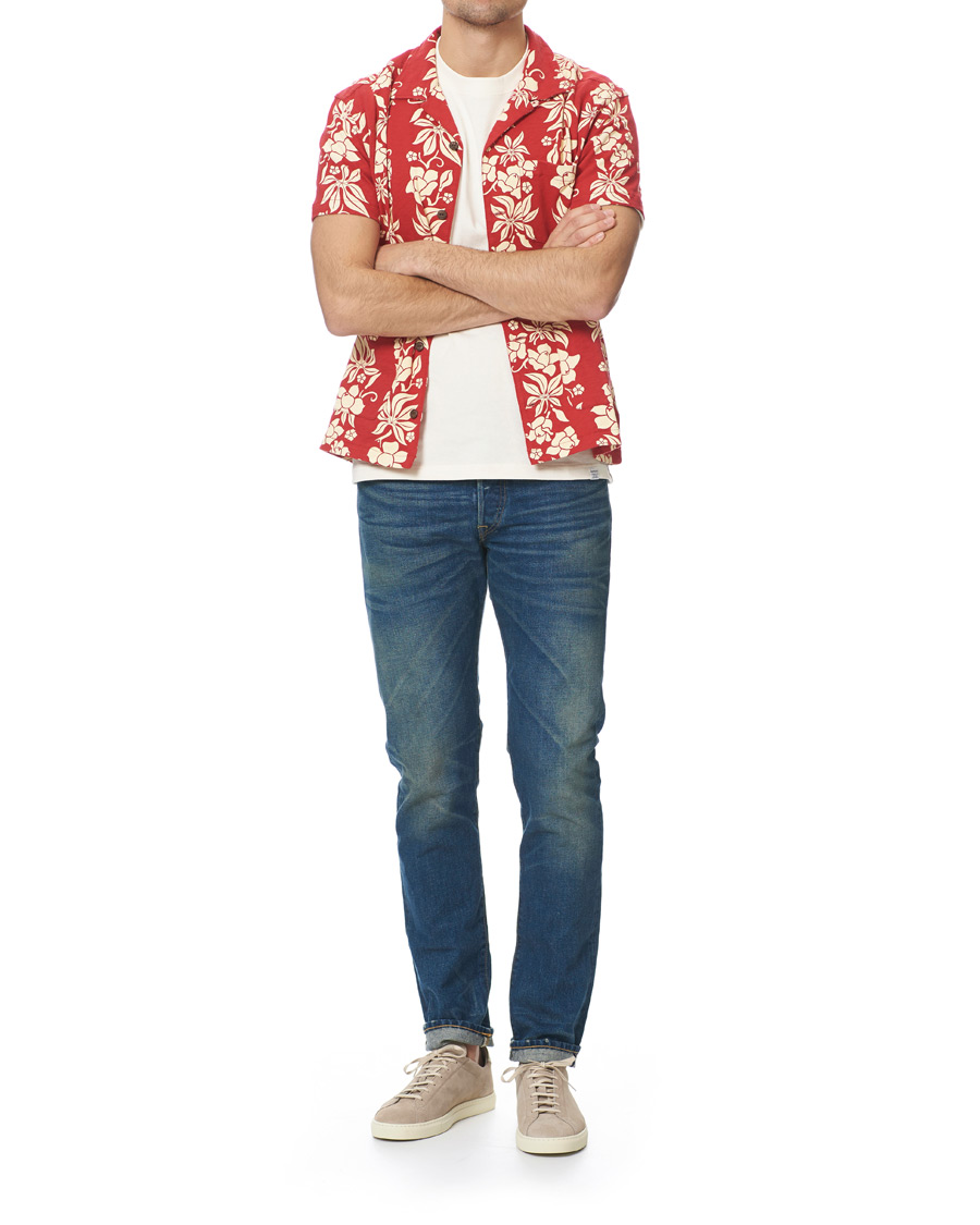 Heren | Overhemden | RRL | Vintage Hawaiian Camp Shirt Bermuda Red