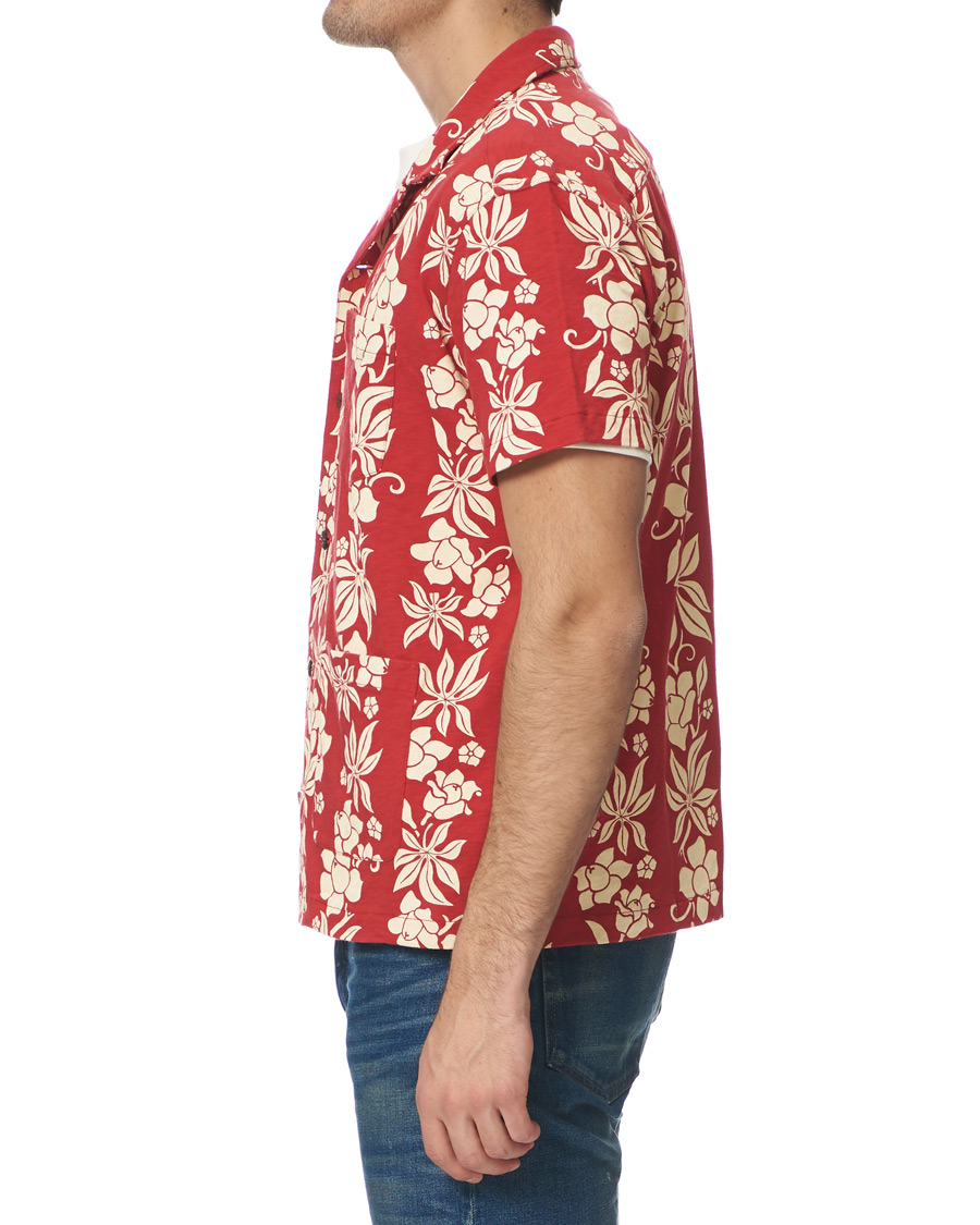 Heren | Overhemden | RRL | Vintage Hawaiian Camp Shirt Bermuda Red