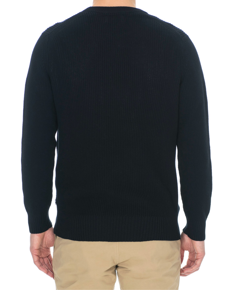 Homme | Pulls Et Tricots | NN07 | Knut Cotton Ribbed Crew Neck Navy