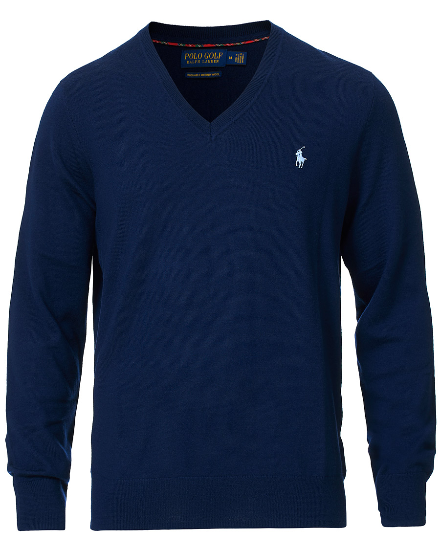 Heren | Truien | Polo Ralph Lauren Golf | Merino Wool Sweater French Navy