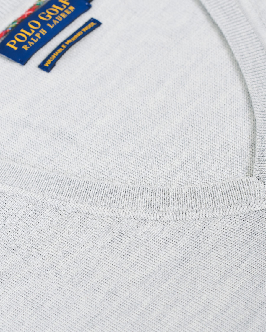 Homme | Pulls Et Tricots | Polo Ralph Lauren Golf | Merino Wool Sweater Light Pebble Heather