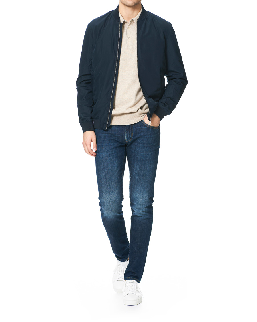 Homme | Manteaux Et Vestes | J.Lindeberg | Thom Gravity Bomber Jacket Navy