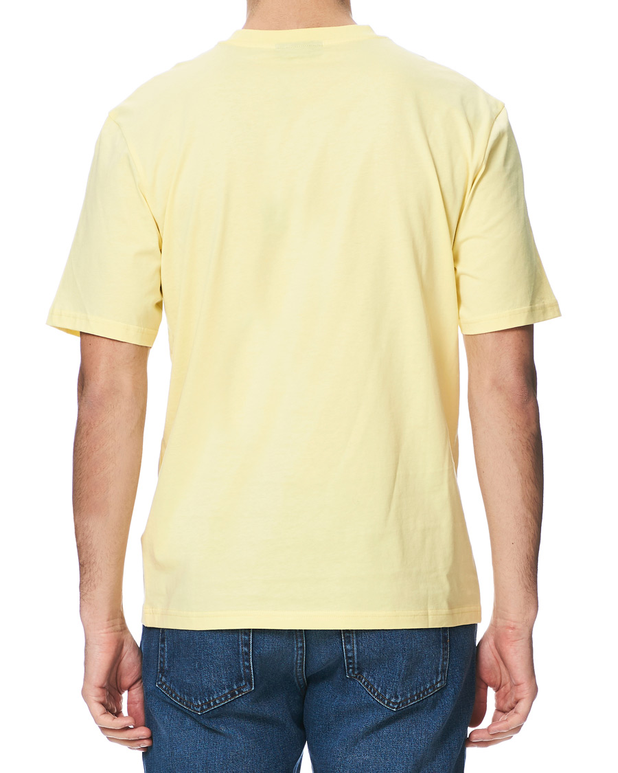Homme | T-shirts | J.Lindeberg | Dale Distinct Future Archive Crew Neck Tee Yellow