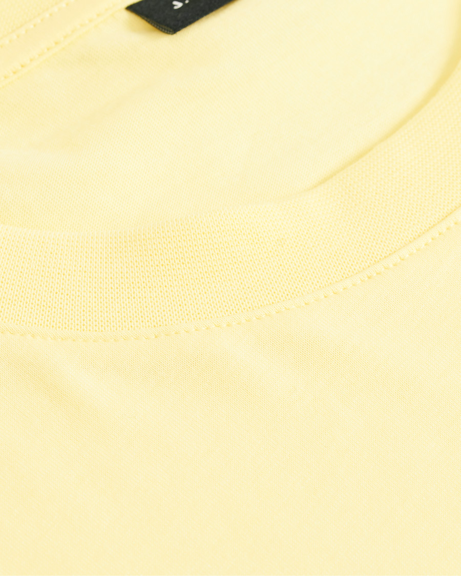 Homme | T-shirts | J.Lindeberg | Dale Distinct Future Archive Crew Neck Tee Yellow