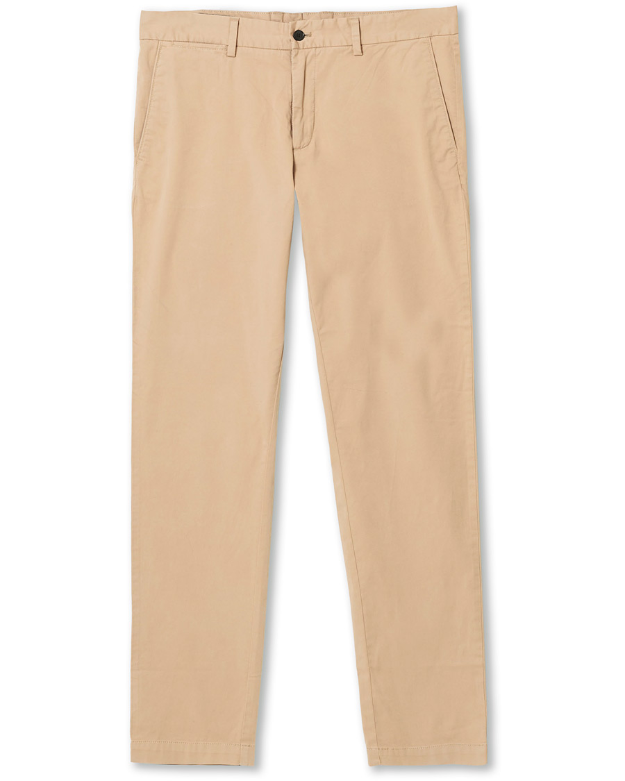 Homme | Pantalons | J.Lindeberg | Chaze Super Satin Stretch Chinos Beige