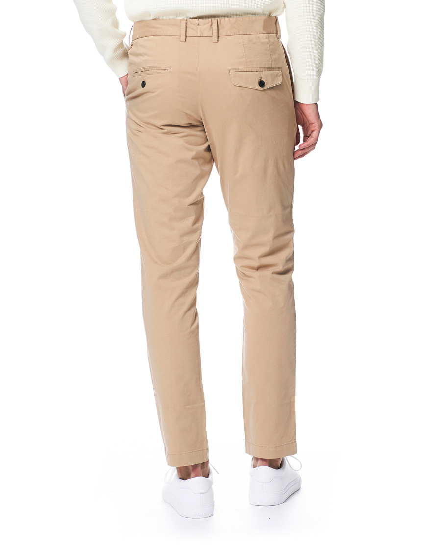 Homme | Pantalons | J.Lindeberg | Chaze Super Satin Stretch Chinos Beige