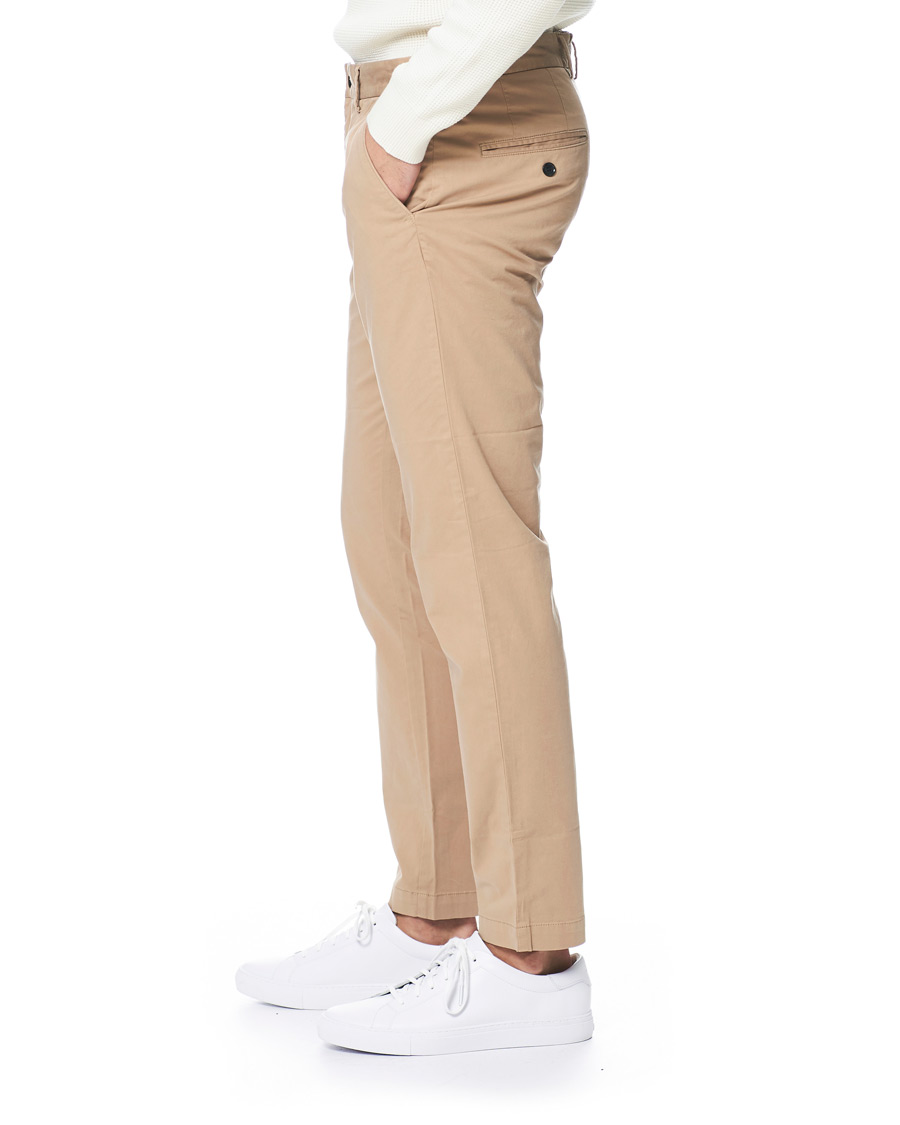 Homme | Pantalons | J.Lindeberg | Chaze Super Satin Stretch Chinos Beige