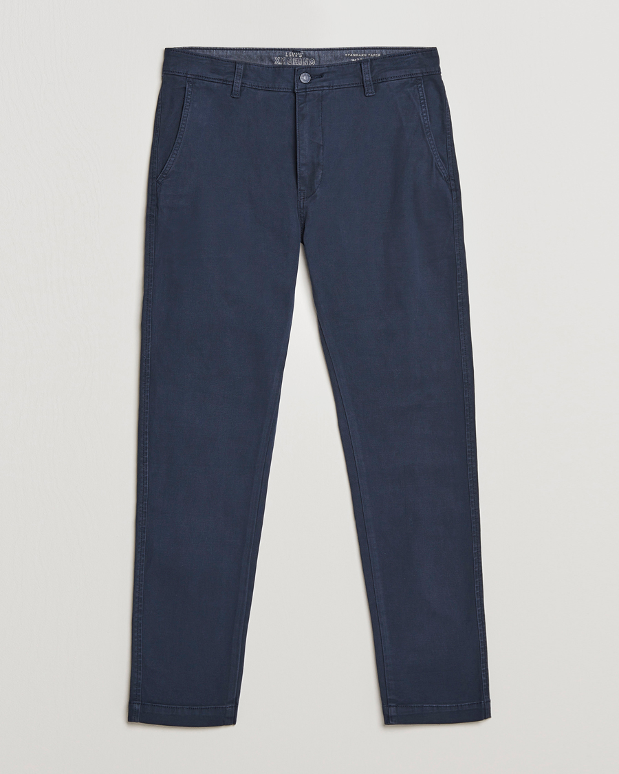 Heren | Broeken | Levi's | Garment Dyed Stretch Chino Baltic Navy