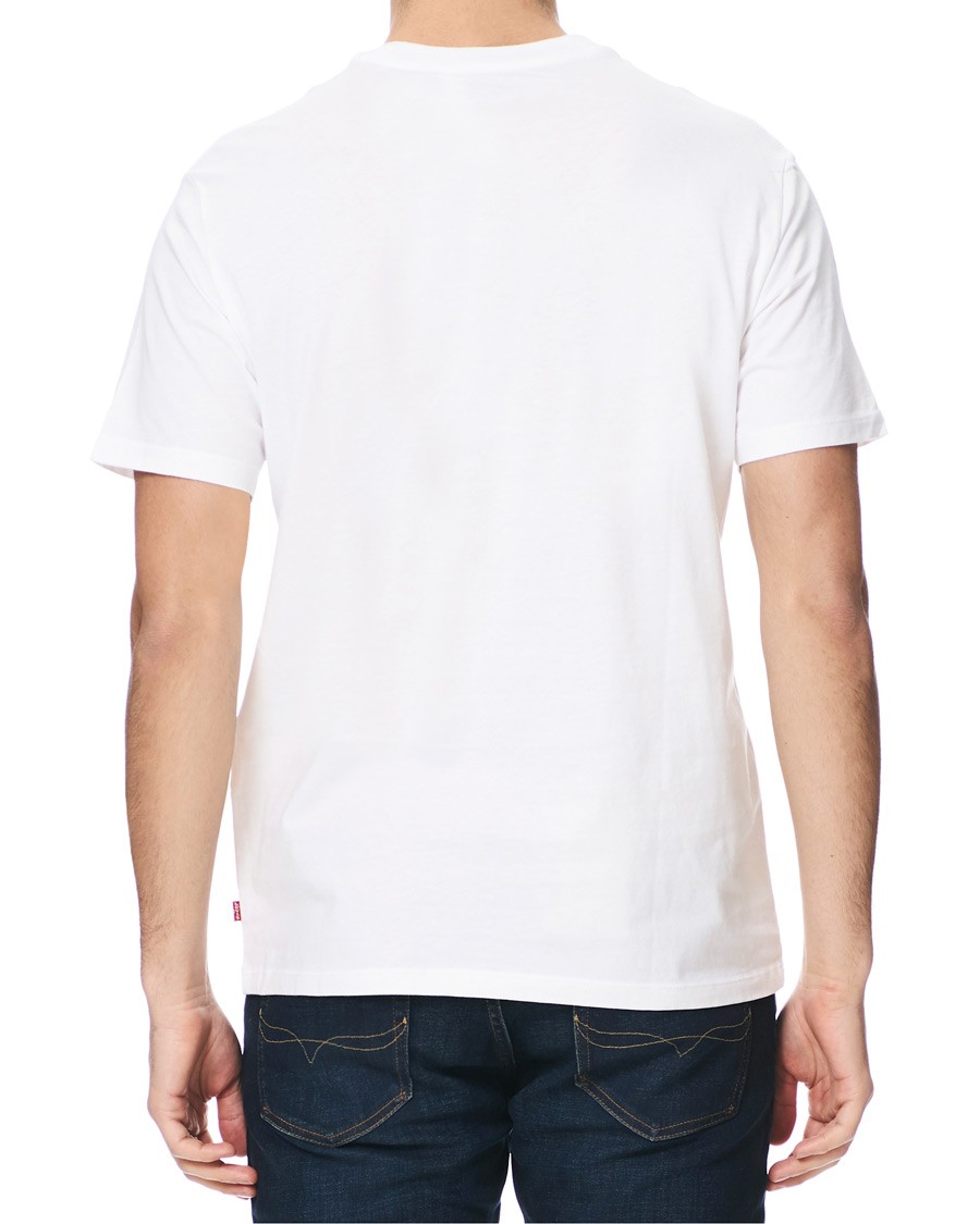 Homme | T-shirts | Levi's | Flamingo Batwing Crew Neck Tee White