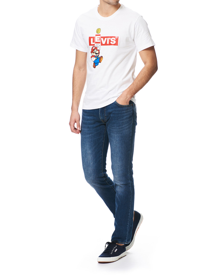 Homme | T-shirts | Levi's | Super Mario Boxtab Bing Tee White