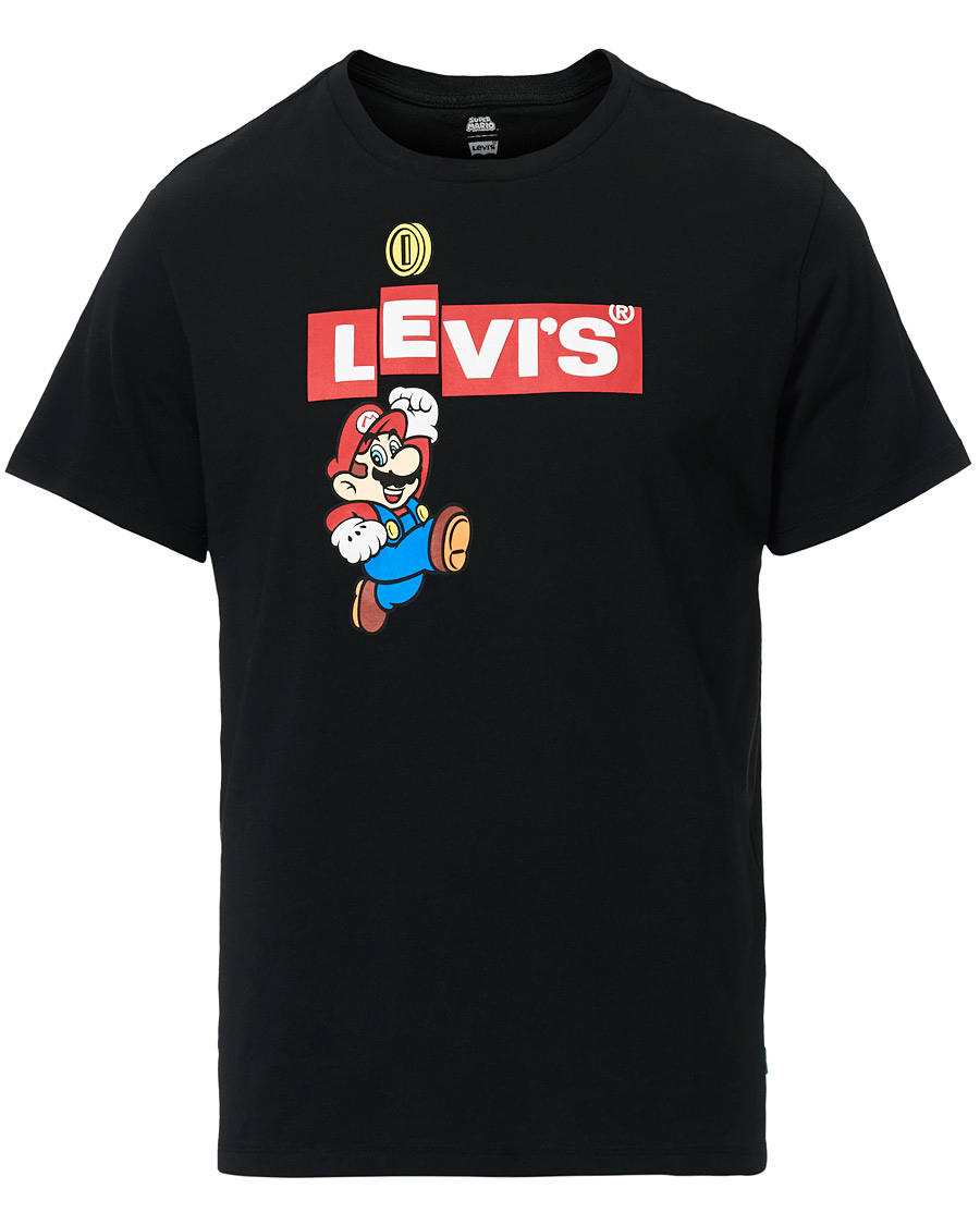 Homme | T-shirts | Levi's | Super Mario Boxtab Bing Tee Mineral Black