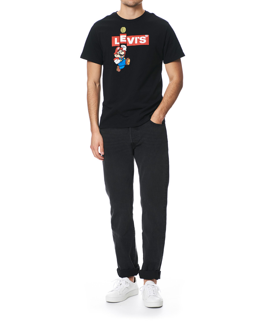 Homme | T-shirts | Levi's | Super Mario Boxtab Bing Tee Mineral Black