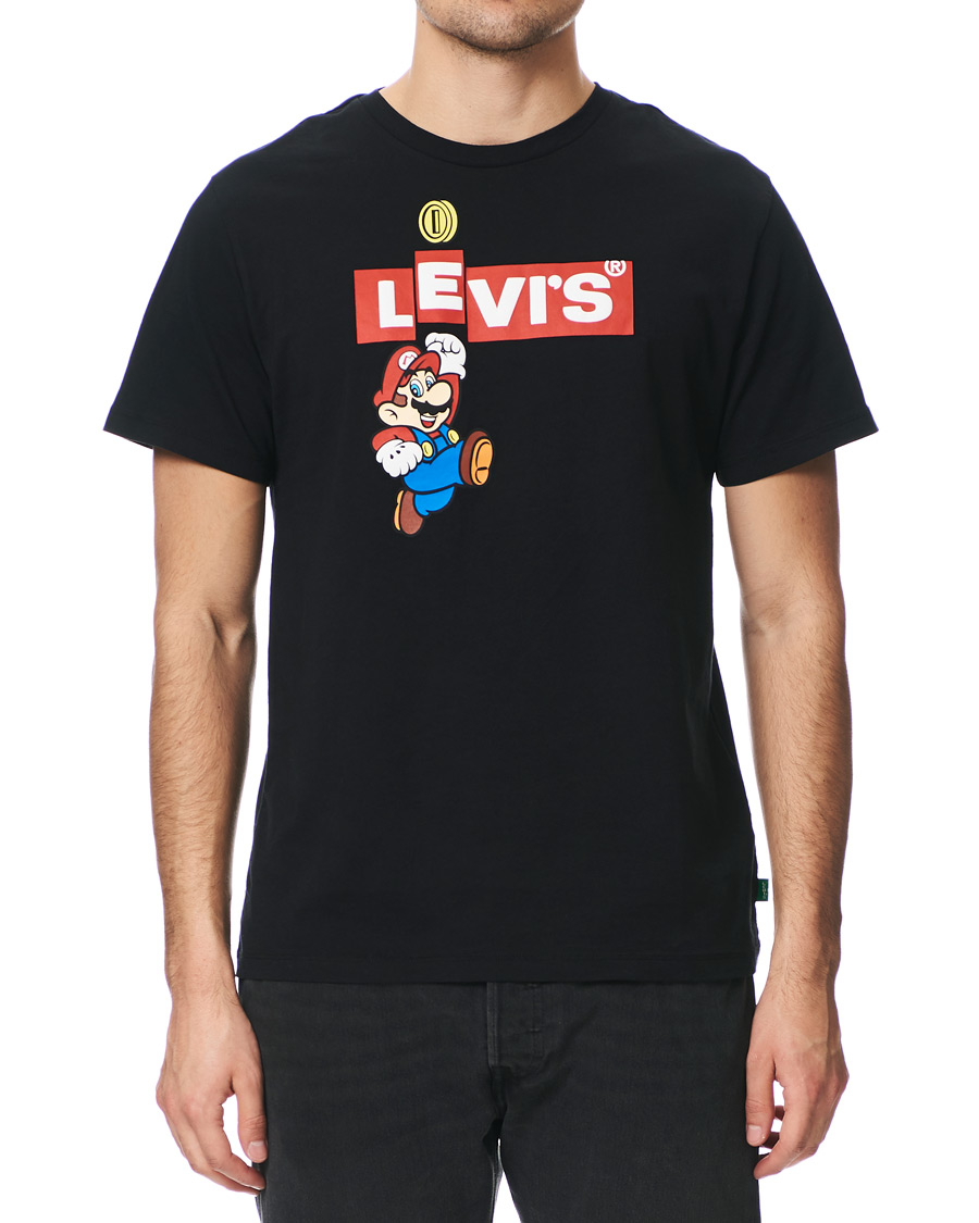 Homme | T-shirts | Levi's | Super Mario Boxtab Bing Tee Mineral Black