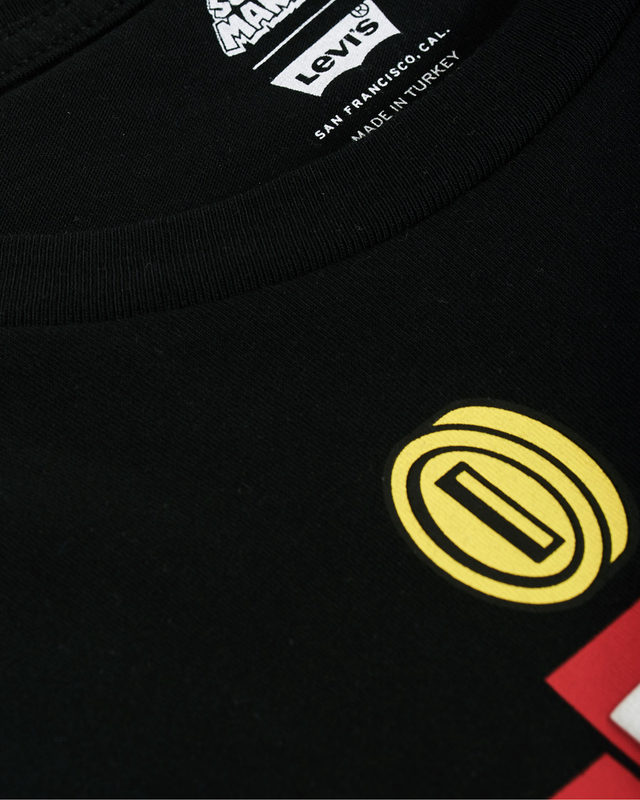 Homme | T-shirts | Levi's | Super Mario Boxtab Bing Tee Mineral Black