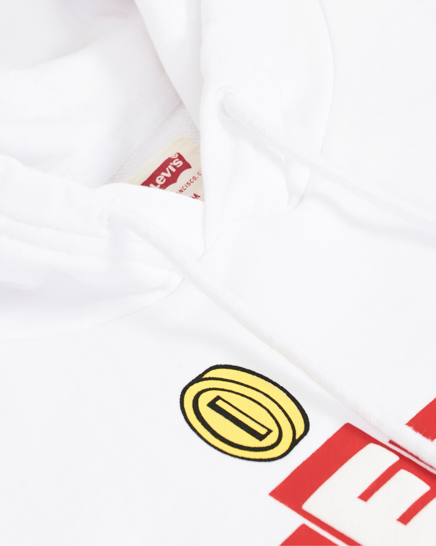 Heren | Truien | Levi's | Super Mario Boxtab Bing Hoodie White