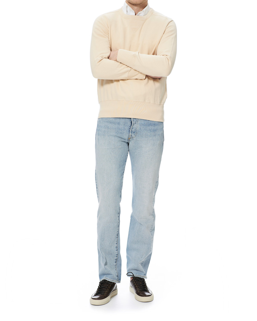 Heren | Truien | Levi's Vintage Clothing | Bay Meadows Crew Neck Sweatshirts Double Cream