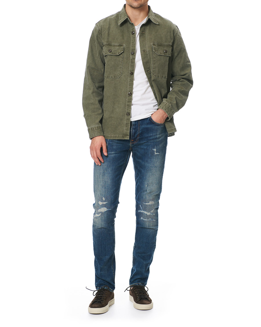Homme | Jeans | Nudie Jeans | Lean Dean Organic Jeans Beaten Indigo