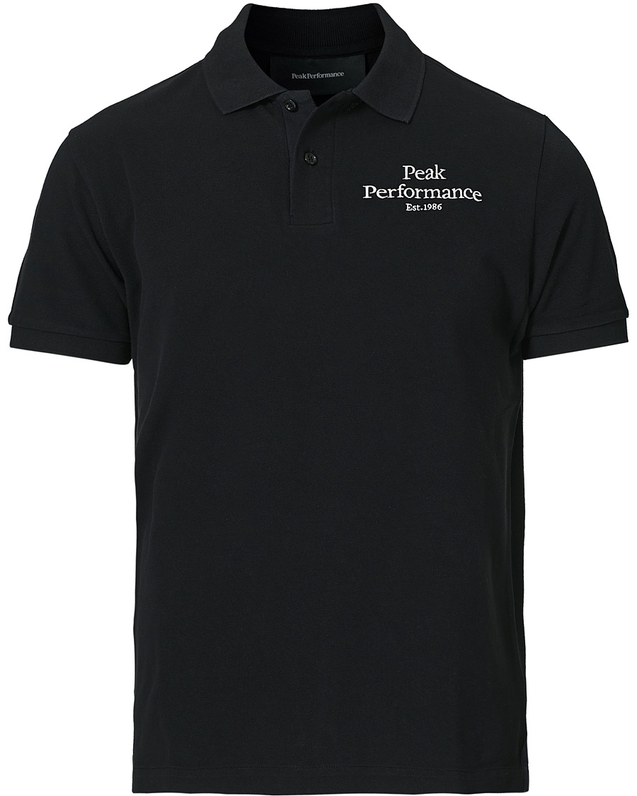 Homme | Polos | Peak Performance | Original Logo Polo Black
