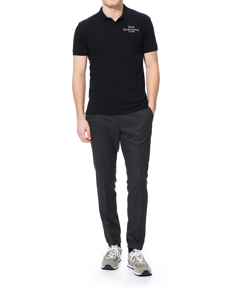 Homme | Polos | Peak Performance | Original Logo Polo Black