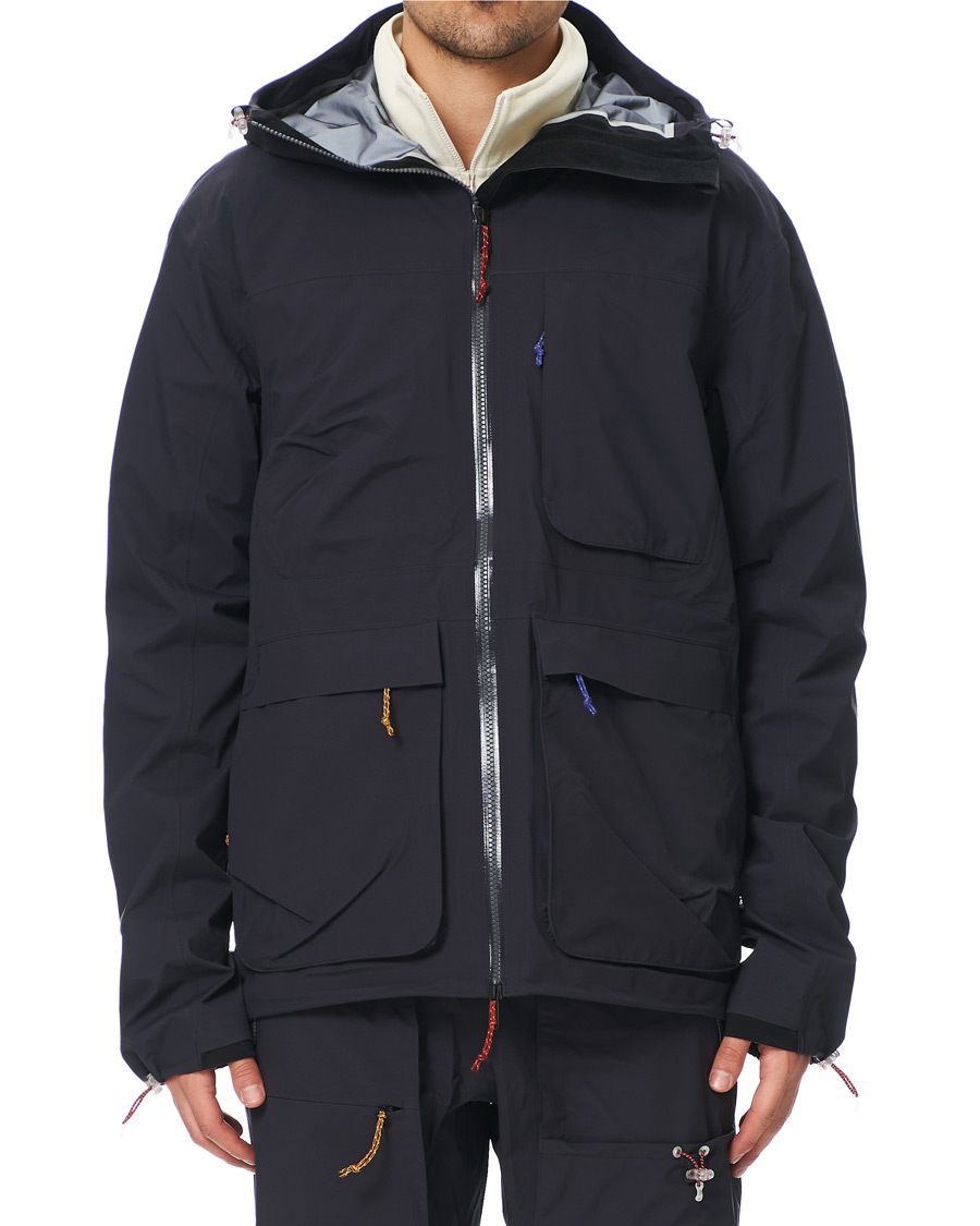 Heren | Jassen | Peak Performance | Ben Gorham Gore Tex Jacket Dark Grey