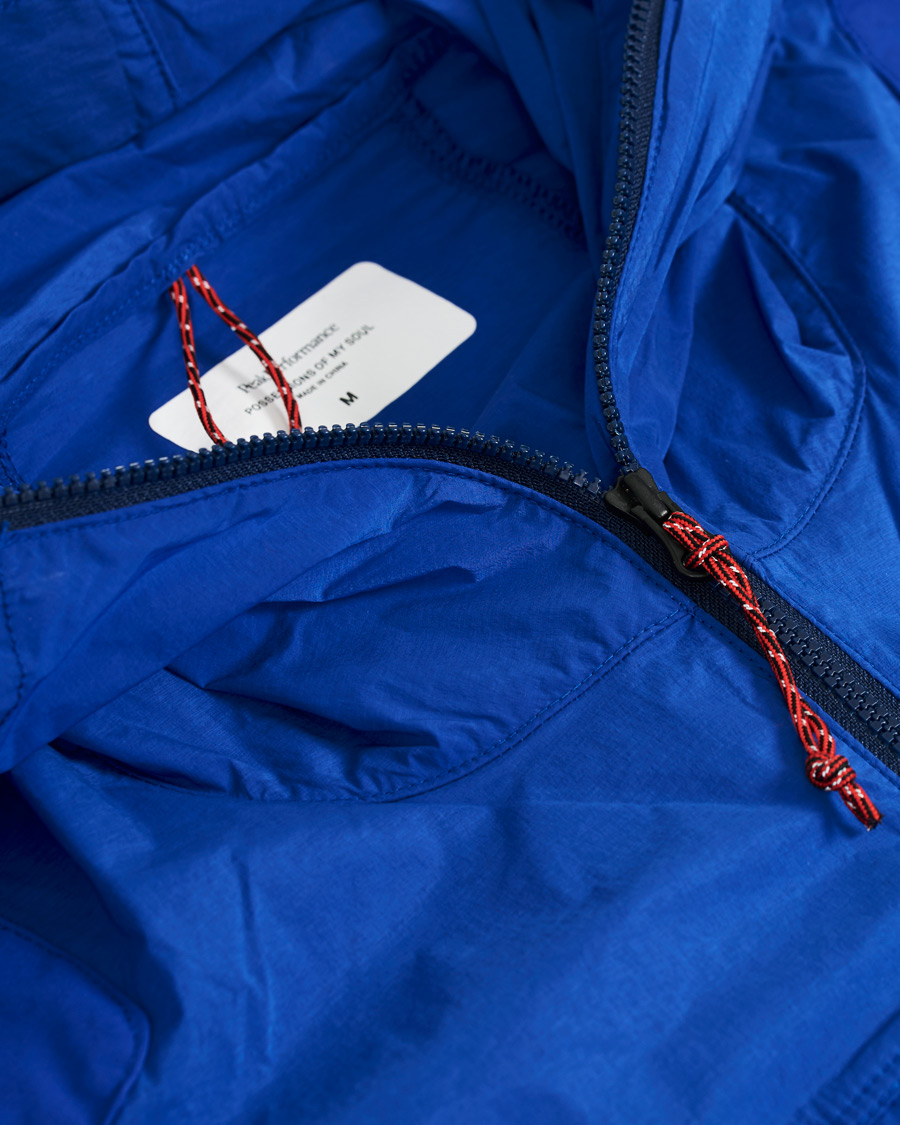 Heren | Jassen | Peak Performance | Ben Gorham Windbreaker Jacket Blue