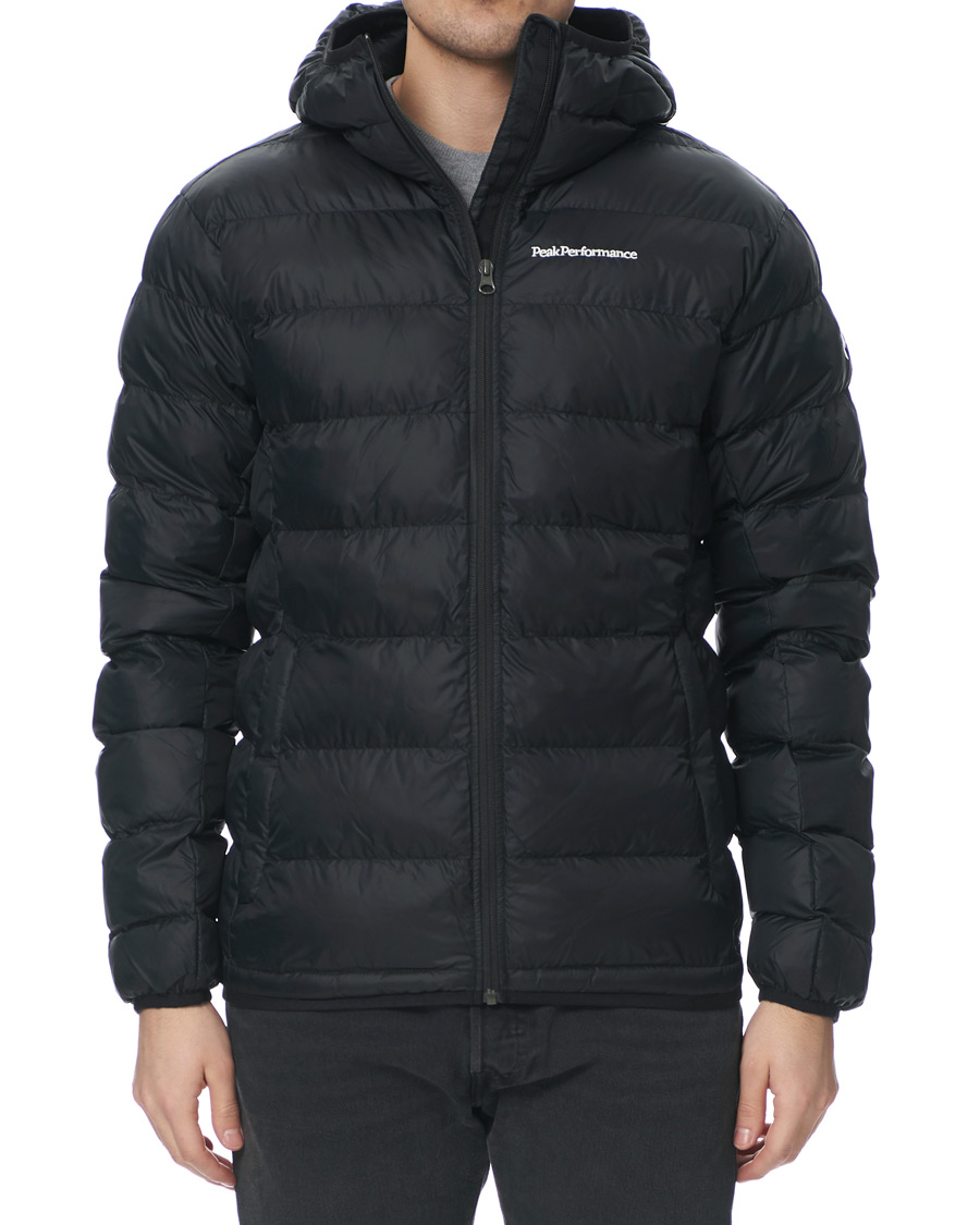 Homme | Manteaux Et Vestes | Peak Performance | Lucas Hooded Jacket Black
