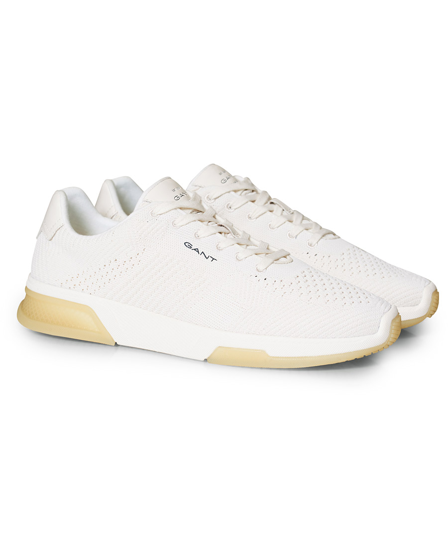 Homme | GANT Hightown Recycled Sneaker Surf White | GANT | Hightown Recycled Sneaker Surf White