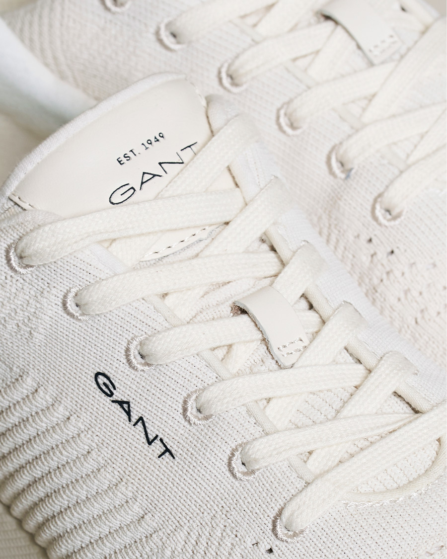 Homme | GANT Hightown Recycled Sneaker Surf White | GANT | Hightown Recycled Sneaker Surf White