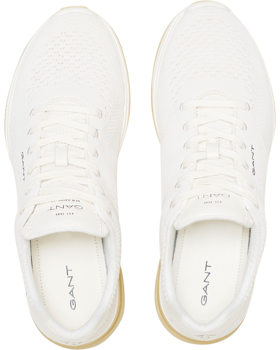 Homme | GANT Hightown Recycled Sneaker Surf White | GANT | Hightown Recycled Sneaker Surf White