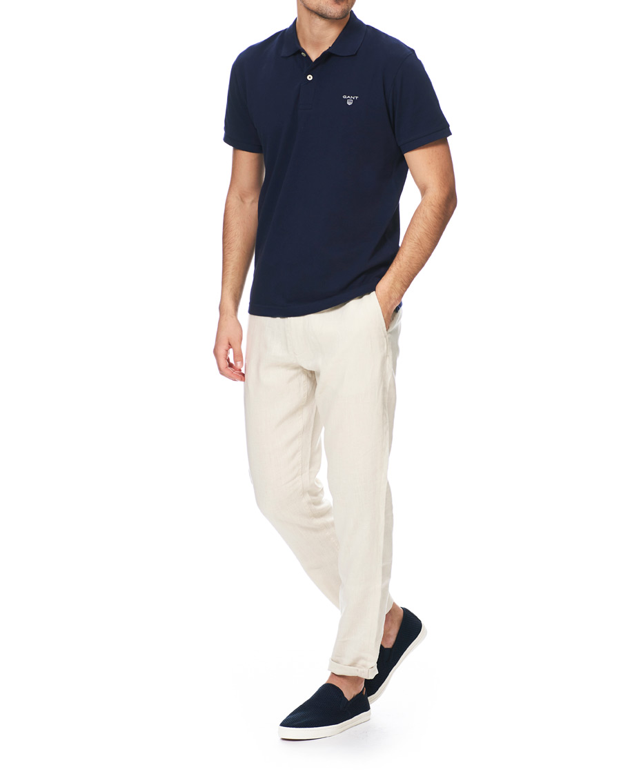 Heren | GANT Poolride Mesh Slip On Navy | GANT | Poolride Mesh Slip On Navy