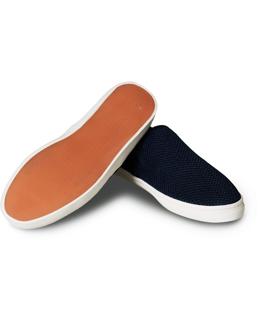Heren | GANT Poolride Mesh Slip On Navy | GANT | Poolride Mesh Slip On Navy