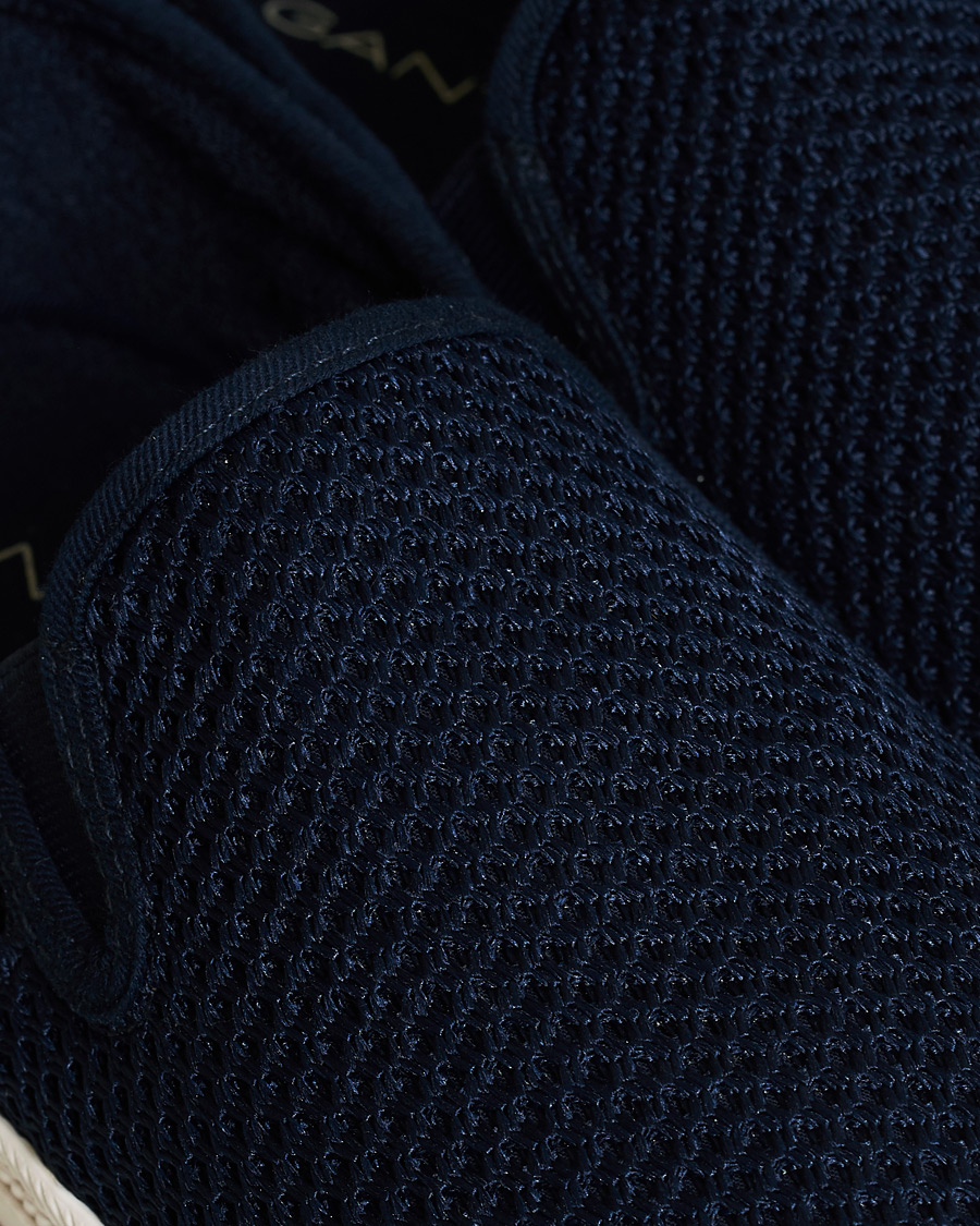 Heren | GANT Poolride Mesh Slip On Navy | GANT | Poolride Mesh Slip On Navy