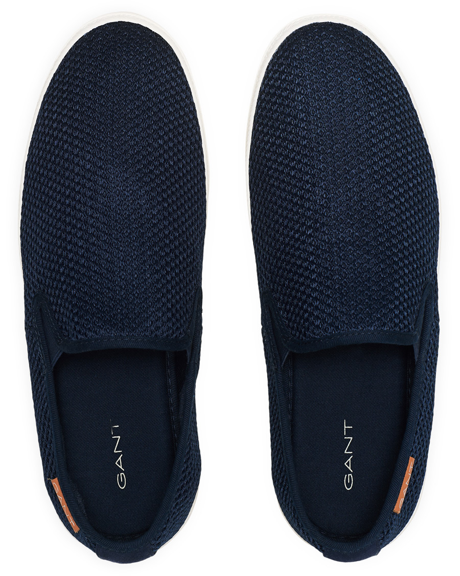 Heren | GANT Poolride Mesh Slip On Navy | GANT | Poolride Mesh Slip On Navy
