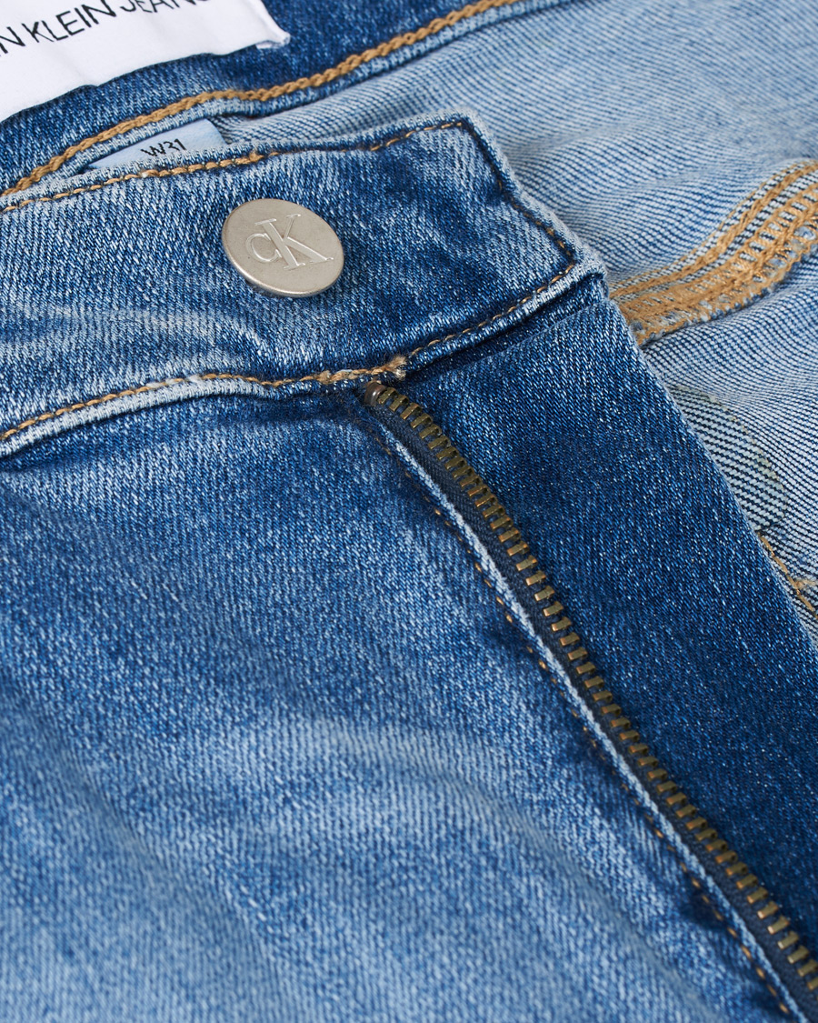 Homme | Shorts | Calvin Klein Jeans | Regular Fit Destroyed Shorts Bright Blue
