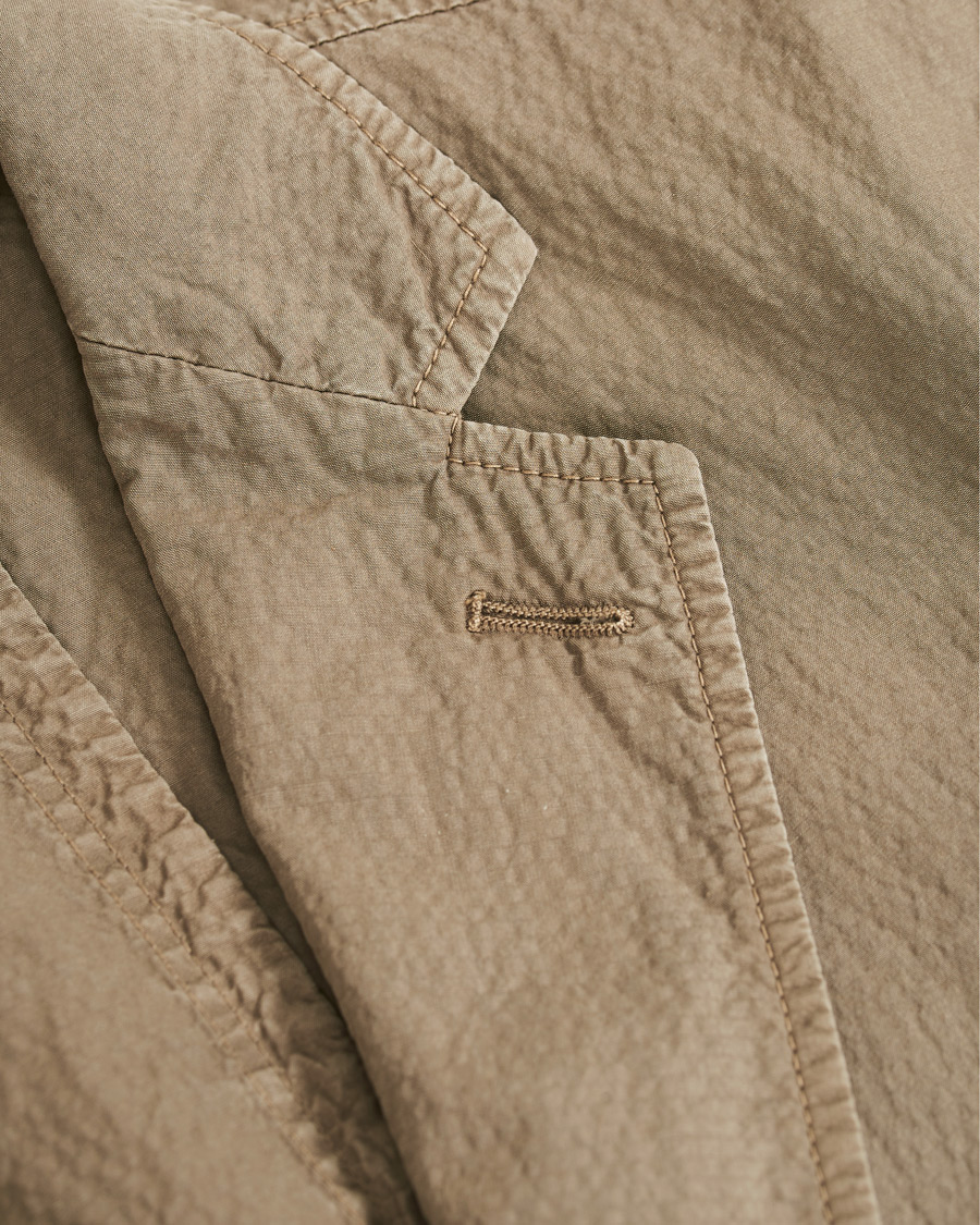 Homme | Blazers | The Gigi | Soft Seersucker Blazer Olive